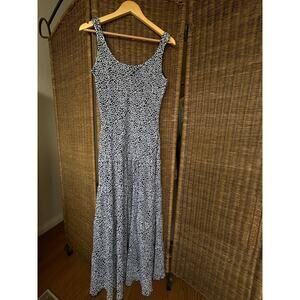 Y2K Nine West Tiered Chiffon Maxi Dress